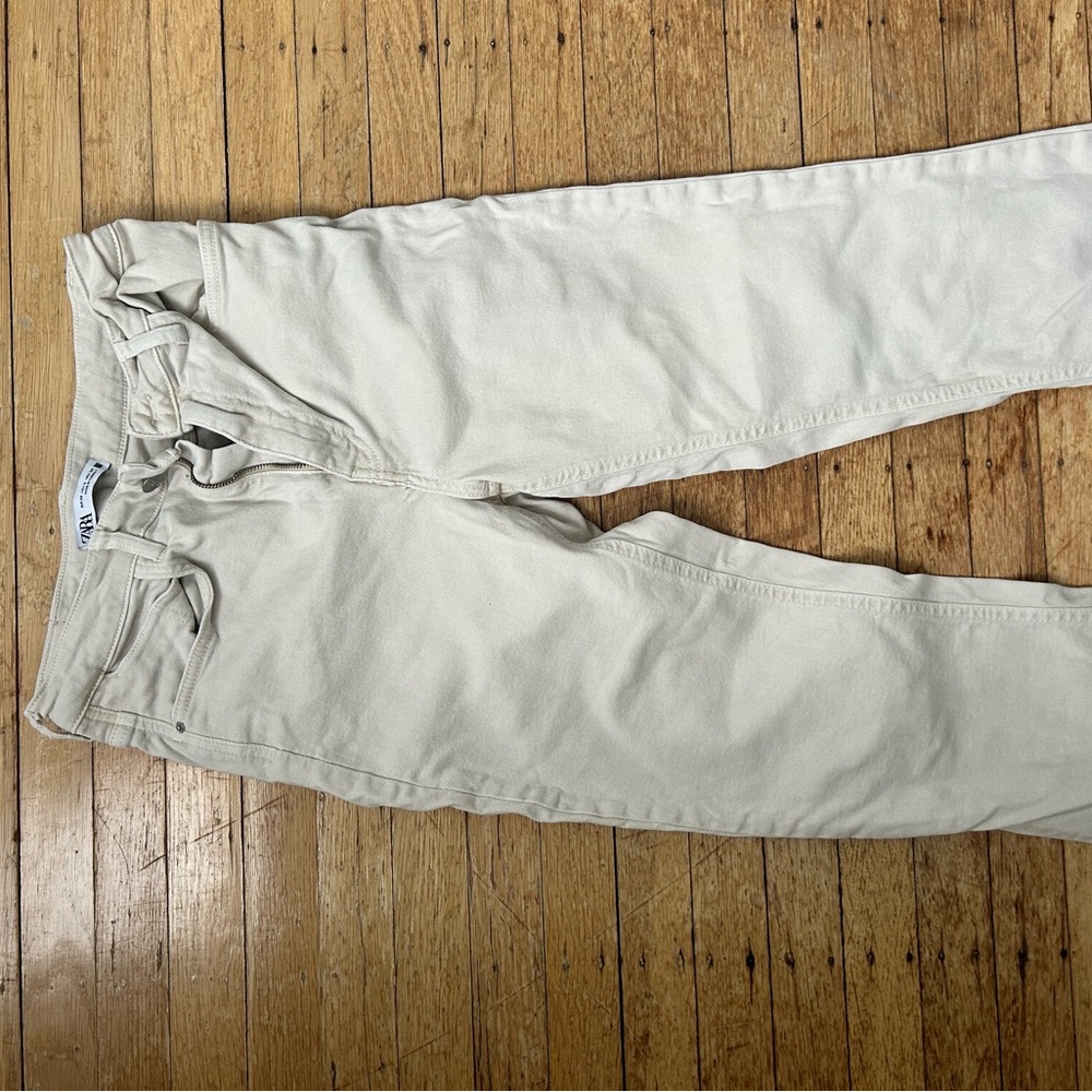 Zara white jeans